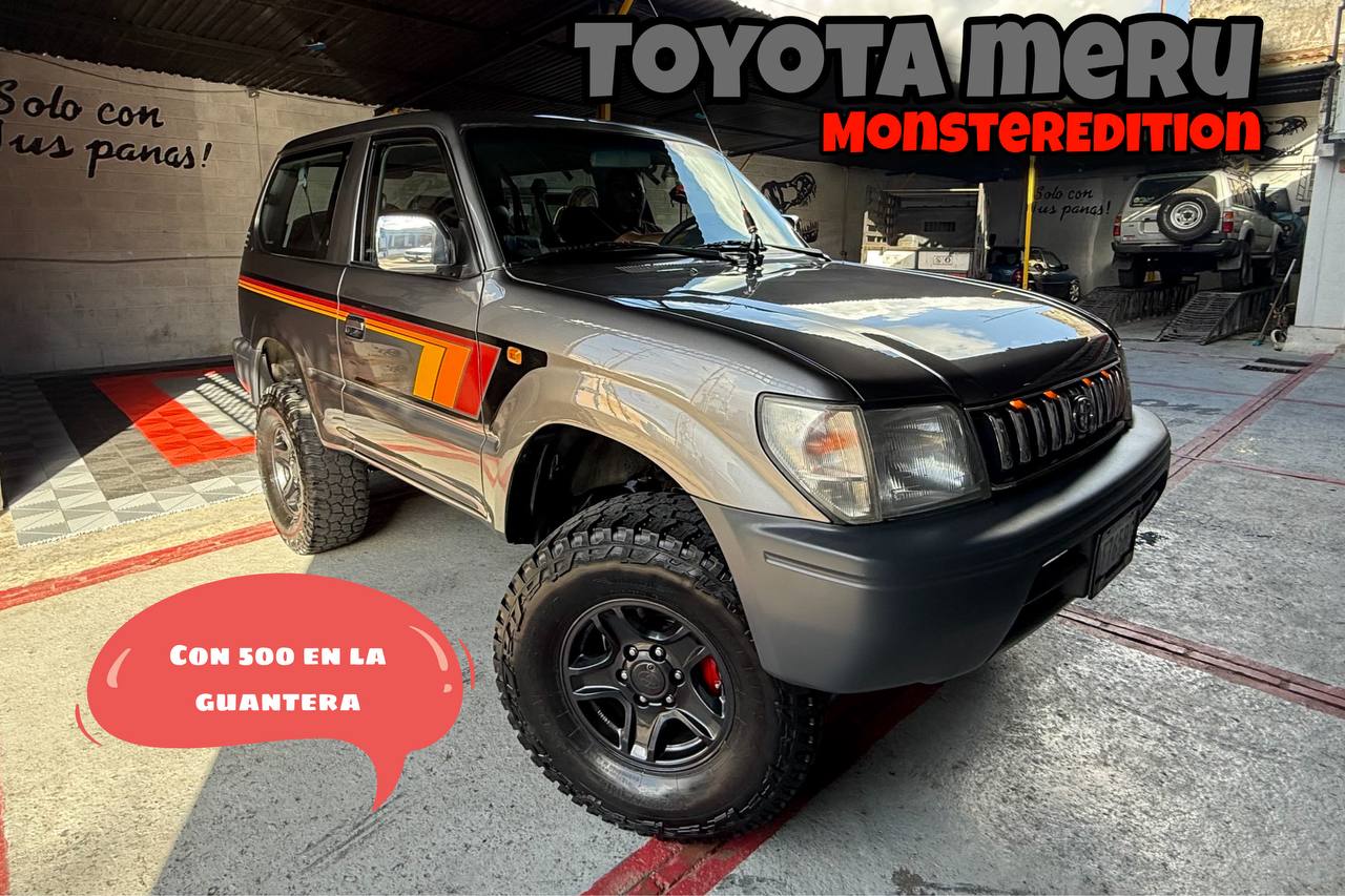 Toyota Meru con 500 Verdes